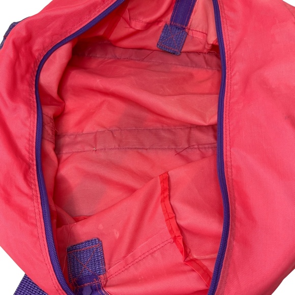 Vintage Nike Women's Athletic Duffle Bag 80s RARE Nylon Embroidered Swoosh - Picture 7 of 12